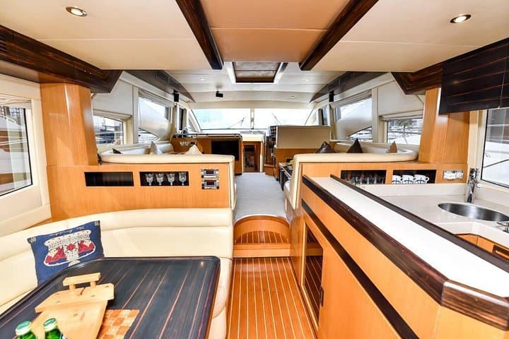 Private Overnight Luxury Mini Yacht in Dubai Marina — BBQ, Sleep Aboard & Skyline Views photo 4