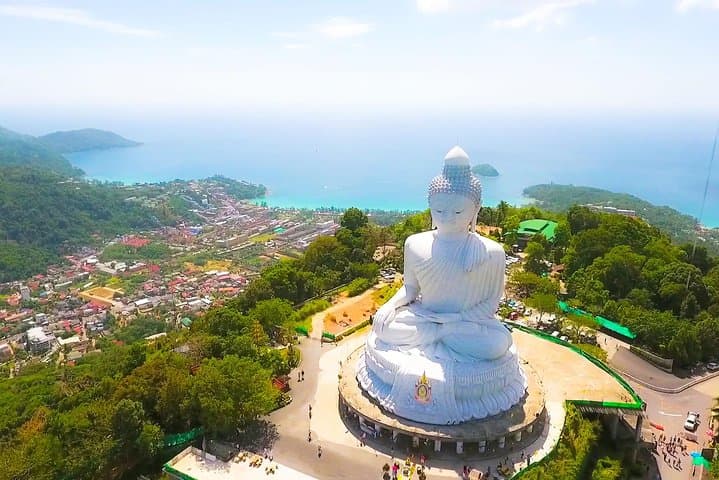 Phuket Viewpoints & Culture Tour: Karon Viewpoint, Wat Chalong & Monkey Hill photo 2