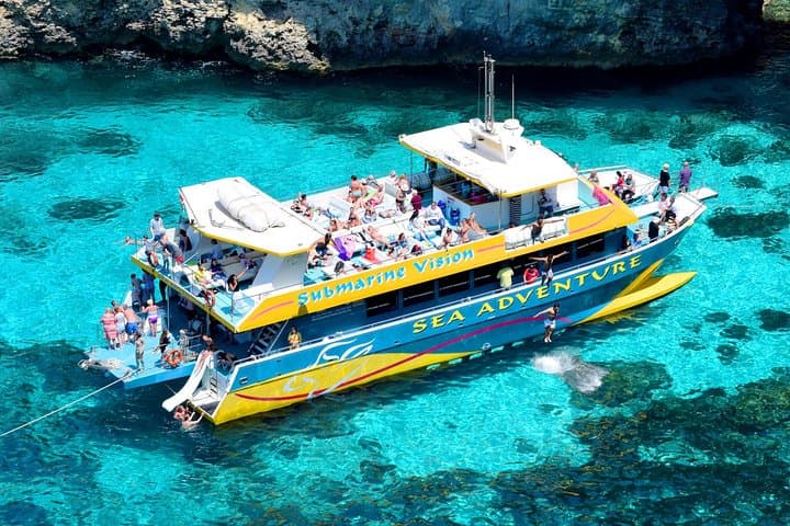 Gozo and Comino Day Cruise: Blue Lagoon, Crystal Lagoon & Sea Caves photo 2