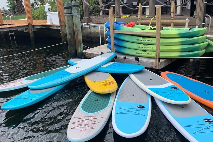 Glide the Las Olas Canals: 1.5-Hour Stand-Up Paddle Board Lesson in Fort Lauderdale photo 2