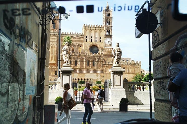 Drive a Vintage Fiat 500 Through Palermo and Monreale: Cathedral, Markets & Street Art photo 2