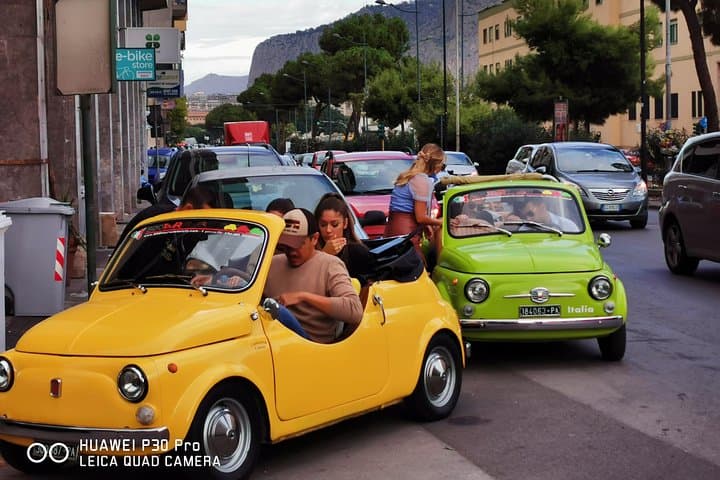 Drive a Vintage Fiat 500 Through Palermo and Monreale: Cathedral, Markets & Street Art photo 4