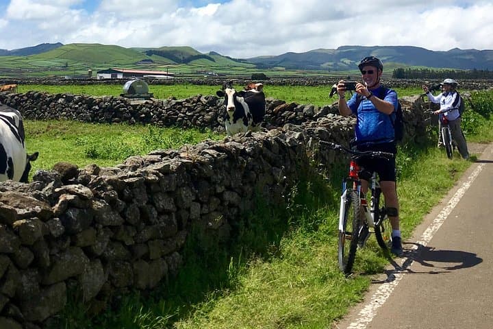 Patchwork e-Bike Ride in Terceira’s Volcanic Crater — 17 km Pastureland Loop photo 3