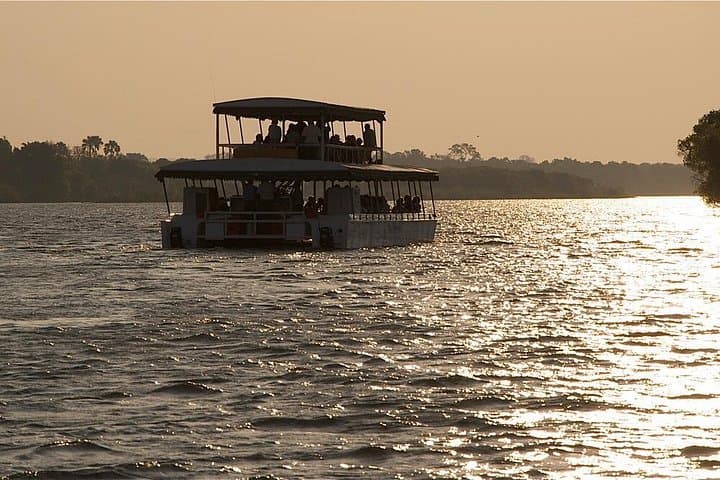 Zambezi Sunset Cruise at Victoria Falls: Evening Wildlife Boat Tour photo 1