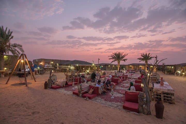 Dubai Desert Camel Safari & Emirati Dinner: Sunset Dunes, Falconry, and Bedouin Camp photo 4