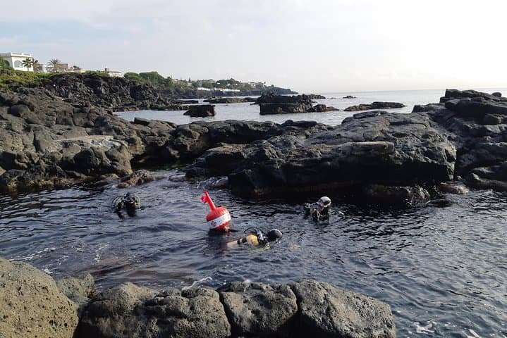Shallow Scuba off Catania: Explore 13th-Century Lava Flows and Submarine Volcanoes