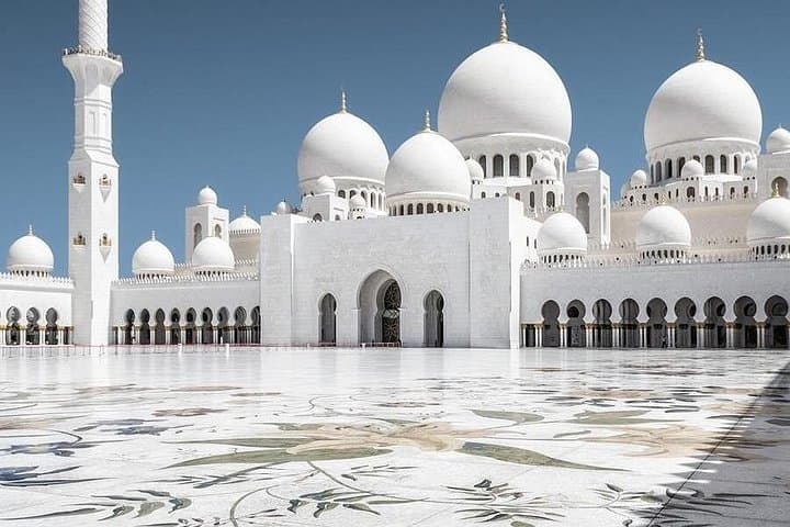 Abu Dhabi Half-Day City Tour: Sheikh Zayed Grand Mosque, Emirates Palace & Louvre photo 2