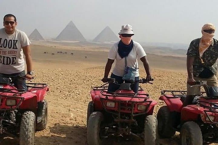 Giza Pyramids & Desert Quad Bike: Half-Day Adventure from Cairo photo 3