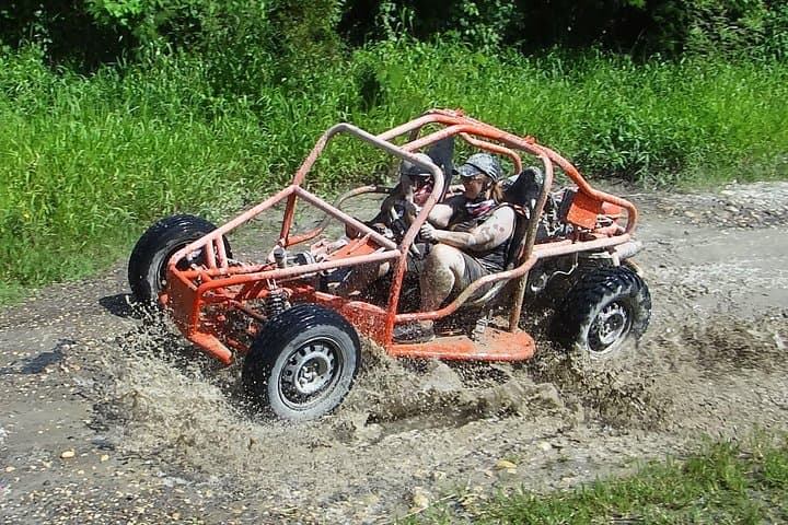 Drive Dune Buggies Through Sugar Cane, Mountains & Beach in Puerto Plata