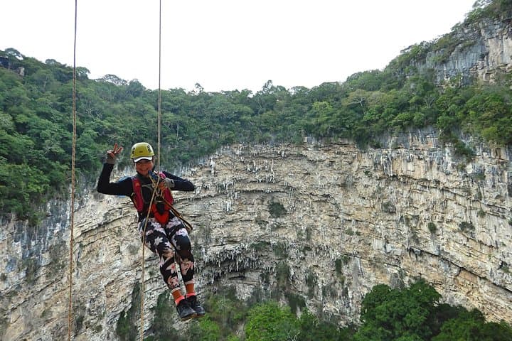 Rappel into Sima de las Cotorras: Full-Day Chiapas Sinkhole Adventure photo 5