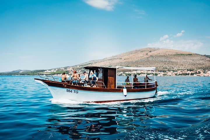Private Trogir and Blue Lagoon Wooden Boat Tour — Day Trip from Split photo 3
