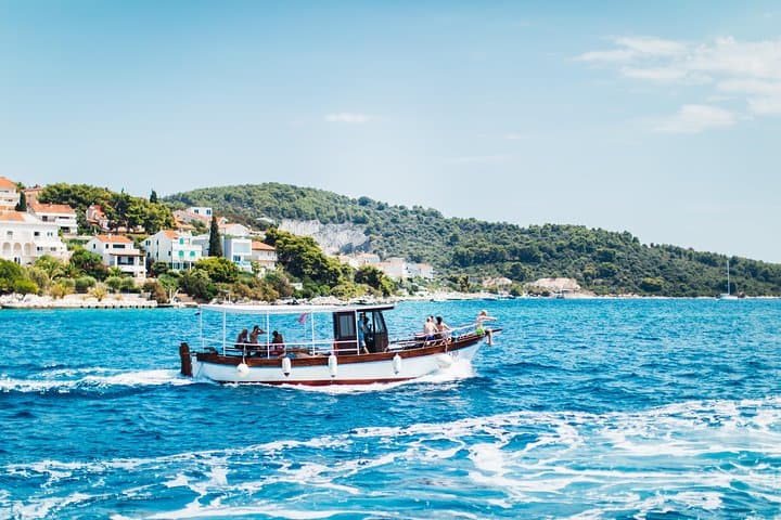 Private Trogir and Blue Lagoon Wooden Boat Tour — Day Trip from Split photo 4