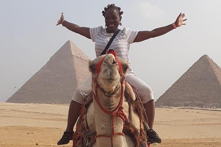 Giza Pyramids Quad Bike and Camel Ride: Private All-Inclusive Tour photo 1