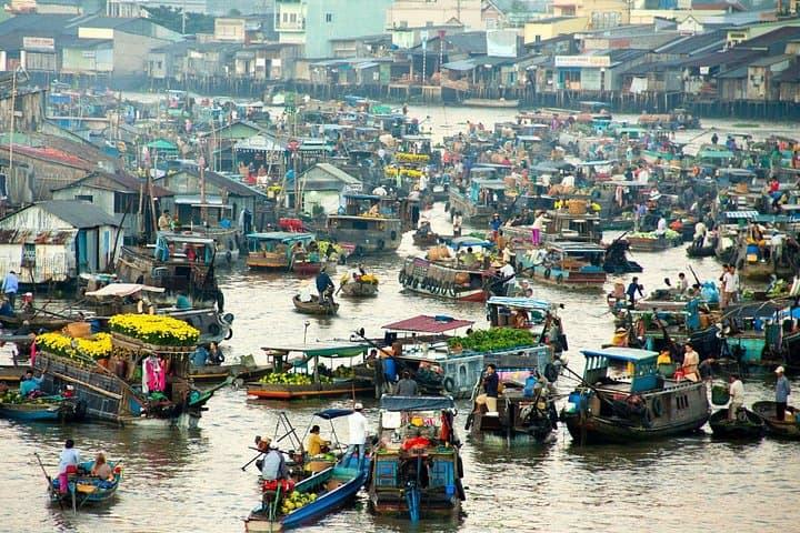 Cai Rang Floating Market Day Trip: Can Tho Mekong Delta Boat Tour & Cooking Class photo 1