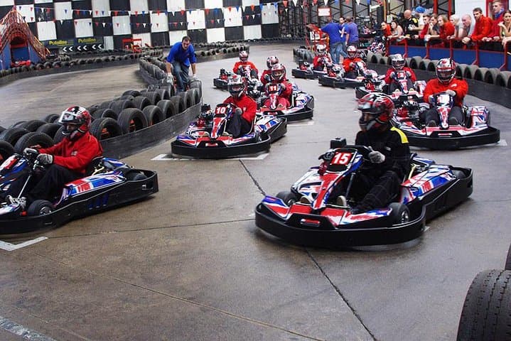 Riga Indoor Go-Karting: High-Speed Track Experience (90 Minutes)