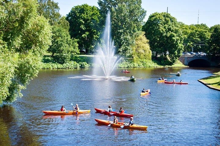 Evening Kayak on Riga’s Daugava and City Canals photo 2