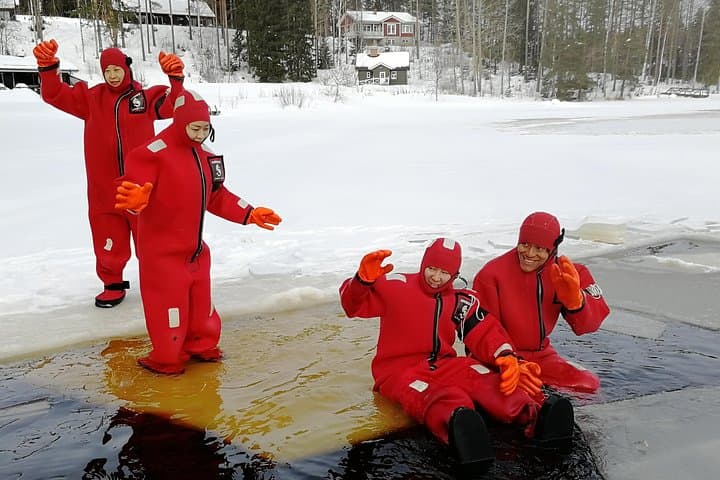 Arctic Floating in Finland — Dry-Suit Cold-Water Experience Near Rovaniemi photo 5