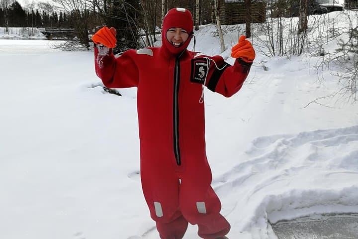 Arctic Floating in Finland — Dry-Suit Cold-Water Experience Near Rovaniemi photo 6