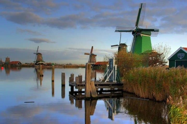 Explore Zaanse Schans: Private Half-Day Windmills, Cheese & Fishing Village Tour from Amsterdam photo 1