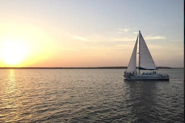 Orange Beach Sunset Sailing Cruise: Evening Catamaran Tour in the Intracoastal Back Bays photo 1
