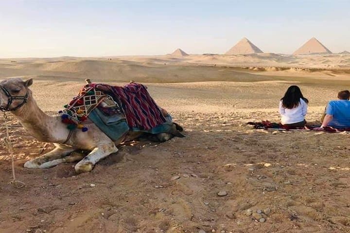 Giza Pyramids and River Nile: Private Day Tour with Felucca Ride from Cairo photo 4