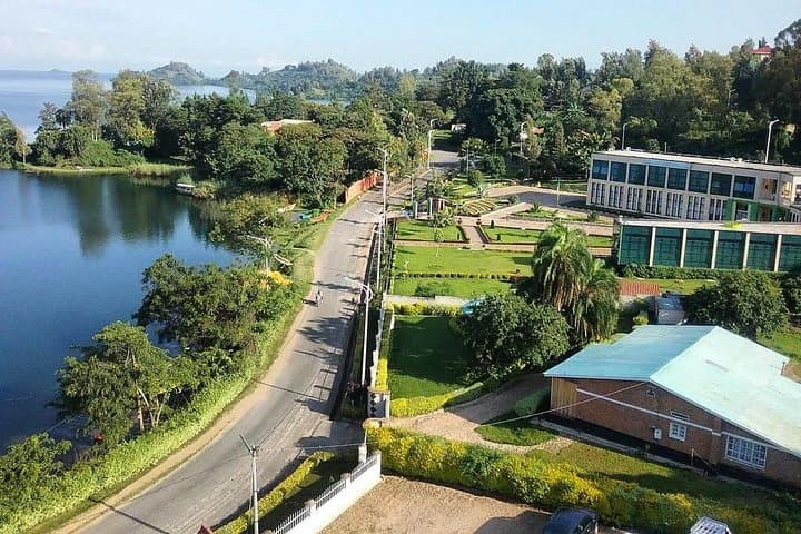 Kibuye City Tour, Village Walk & Hot Spring Bathing on Lake Kivu