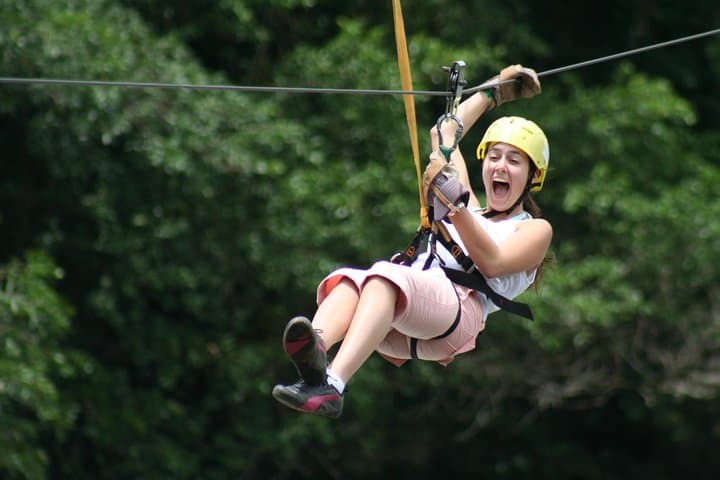 Canopy Zipline at Hacienda Pozo Azul: Sarapiquí River Treetop Crossing photo 1
