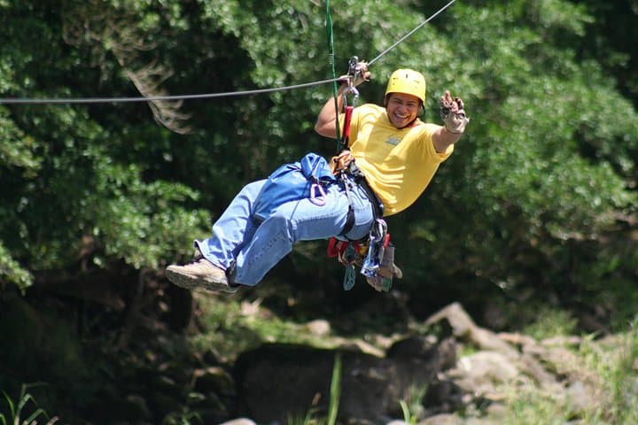 Canopy Zipline at Hacienda Pozo Azul: Sarapiquí River Treetop Crossing photo 2