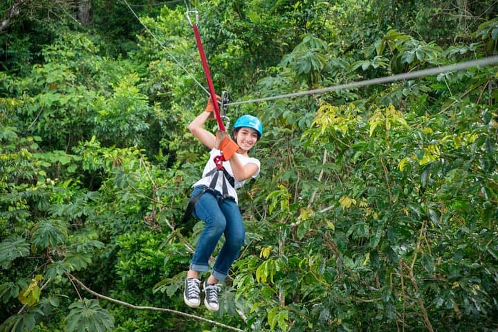 Canopy Zipline at Hacienda Pozo Azul: Sarapiquí River Treetop Crossing photo 4