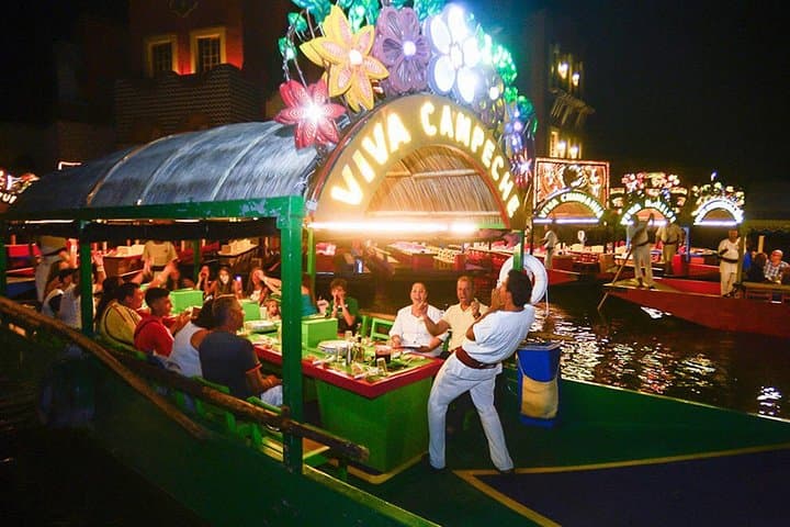 Xoximilco Night Cruise Cancun: Trajinera Party, Mariachi & Dinner photo 5