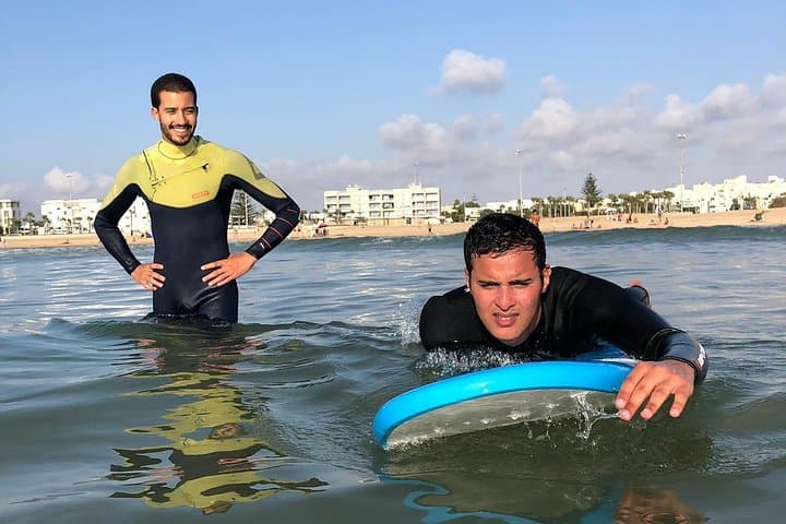Essaouira Surf & Wingfoil: Private 2‑Hour Beginner Surf Lesson on the Atlantic