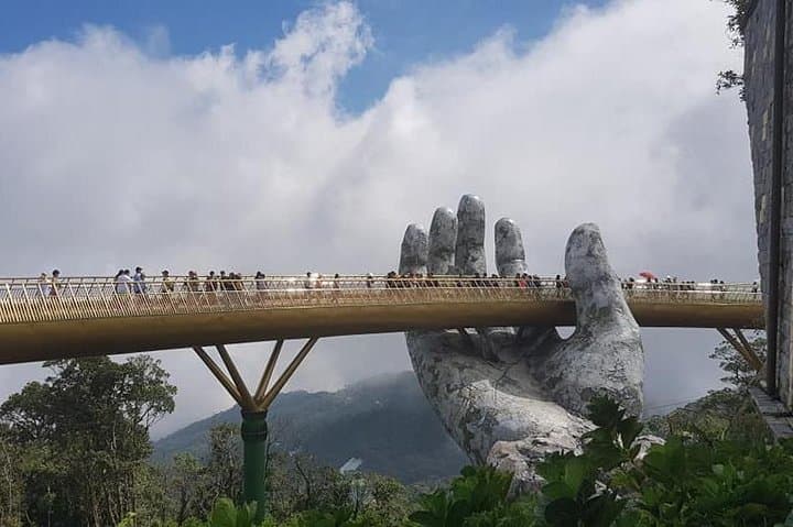 Golden Bridge & Marble Mountains: Ba Na Hills Shore Excursion from Chan May/Tien Sa photo 2