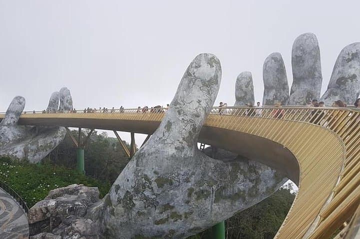 Full-Day Da Nang Tour: Golden Bridge, Ba Na Hills, Marble Mountain & Lady Buddha photo 3