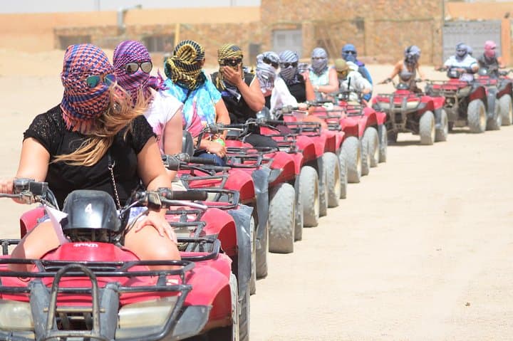 Super Desert Safar: Hurghada Quad-Bike Sunset & Bedouin Camp Experience photo 2