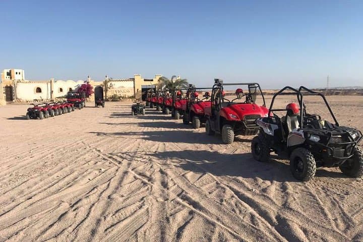 Sunset Quad Safari in Hurghada Desert — 3-Hour Dune Ride & Bedouin Tea photo 4