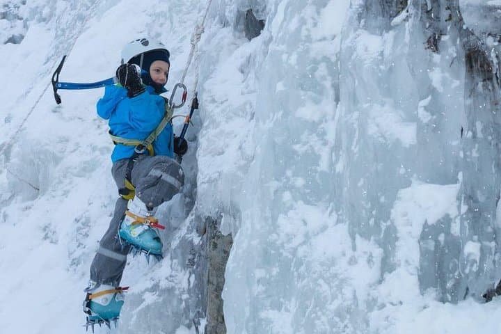 Kids Ice Climbing Adventure in Pyhä‑Luosto: Family-Friendly Ice Climb at Tajukangas