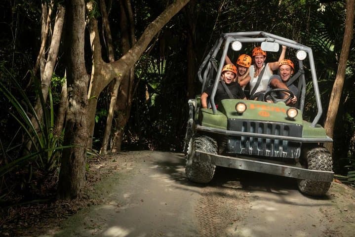 Xplor Fuego Night Adventure: Zip, Paddle and Drive Through Candlelit Caverns photo 3