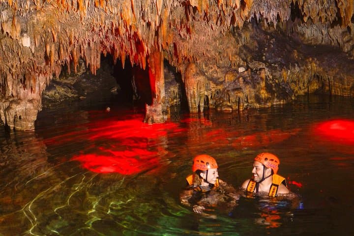 Xplor Fuego Night Adventure: Zip, Paddle and Drive Through Candlelit Caverns photo 4