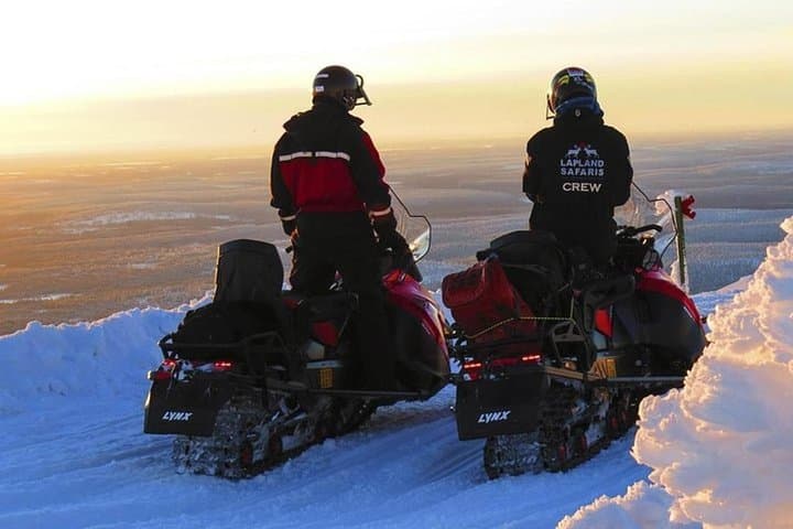 Lapland Snowmobile Safari from Levi: 20–30 km Winter Forest Ride photo 2