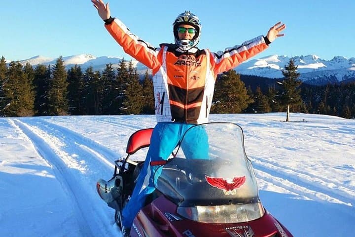 Lapland Snowmobile Safari from Levi: 20–30 km Winter Forest Ride photo 5