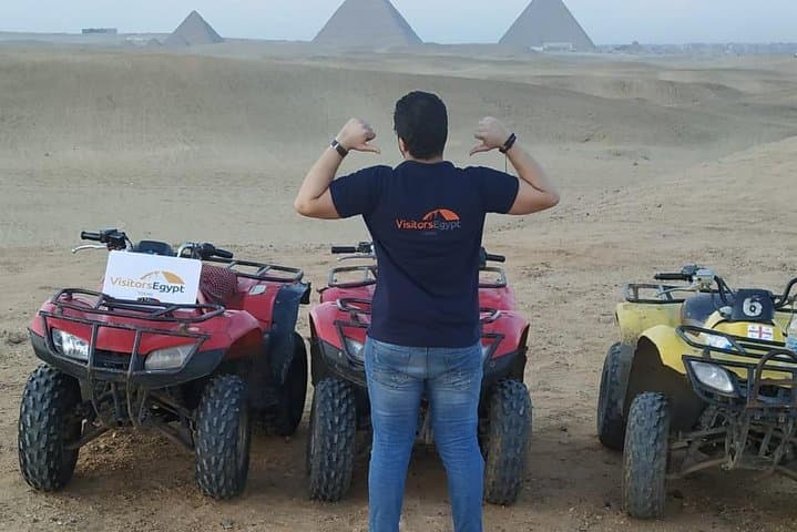 Quad Bike Desert Safari Around the Giza Pyramids photo 3