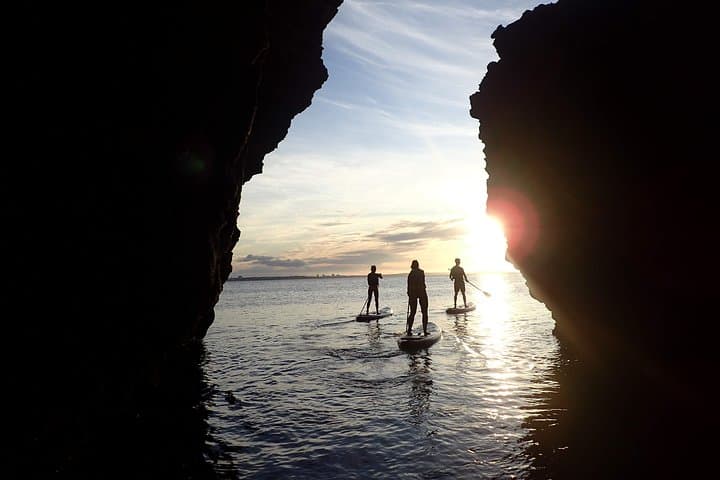 Sunrise SUP Caves Tour at Ponta da Piedade — Lagos Morning Paddle