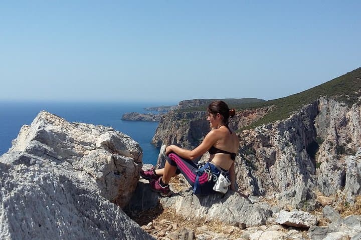 Climb Pan di Zucchero: Guided Ferrata to Sardinia’s Sugarloaf Sea Stack