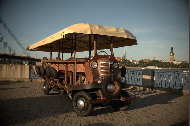 Riga Beer Bike Experience: Pedal, Sip, and Sightsee Through Old Town