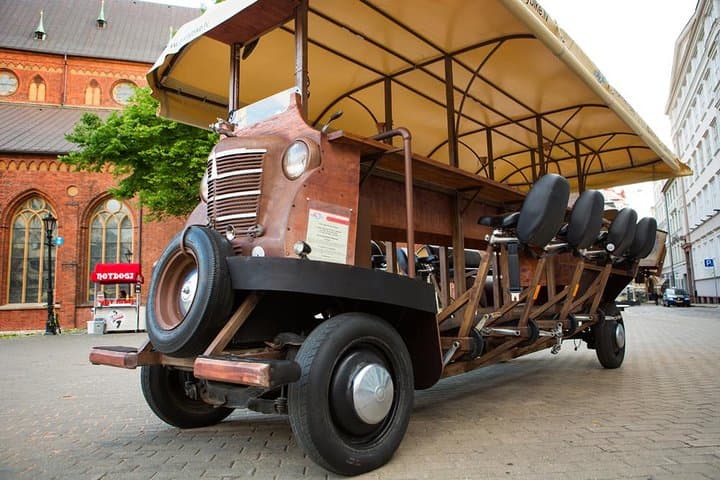 Riga Beer Bike Experience: Pedal, Sip, and Sightsee Through Old Town photo 2