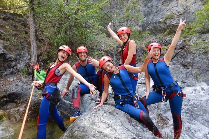 Olympus Canyoning Course — Entry to Intermediate Canyoning on Mount Olympus