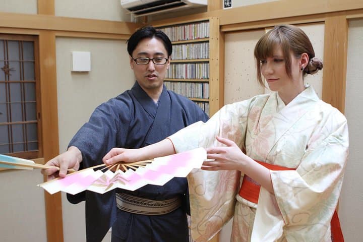 Move Like Noh: Japanese Dance & Kimono Experience in Yokohama