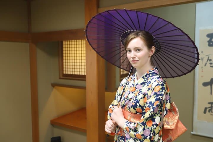 Move Like Noh: Japanese Dance & Kimono Experience in Yokohama photo 4