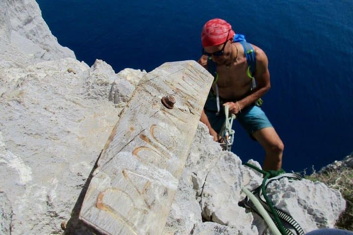 Climb Pan di Zucchero: Multipitch Sea-Stack Adventure from Masua, Sardinia photo 2