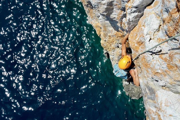 Climb Pan di Zucchero: Multipitch Sea-Stack Adventure from Masua, Sardinia photo 3
